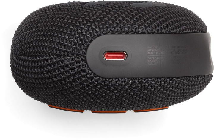 Портативна колонка JBL Clip 5 Black (JBLCLIP5BLK)  Фото №3